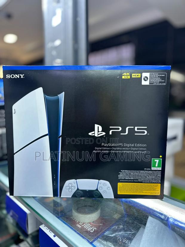 Ps5 Slim 1tb Didital ,Disc-Free ,Disc Drive Sold Seperately