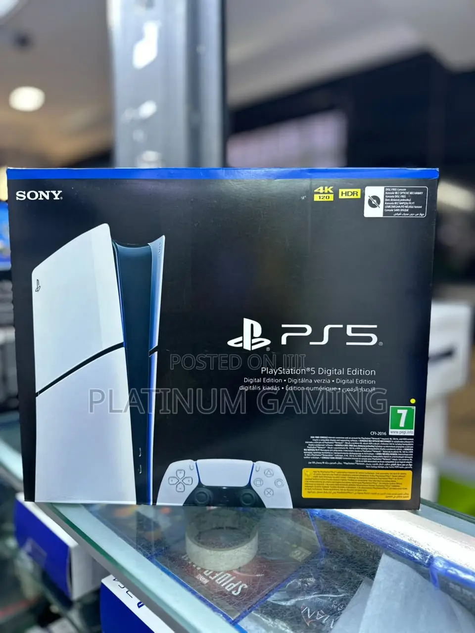 Ps5 Slim 1tb Didital ,Disc-Free ,Disc Drive Sold Seperately