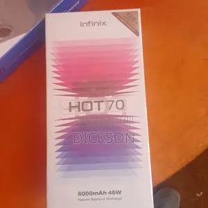 New Infinix Hot 70 128 GB Silver