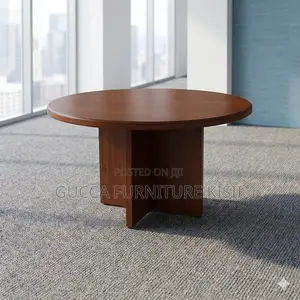 Round Wooden Meeting Table in Nairobi