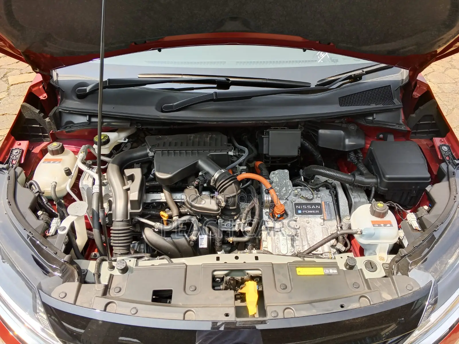 Nissan Note 1.2 Hybrid 2021 Red