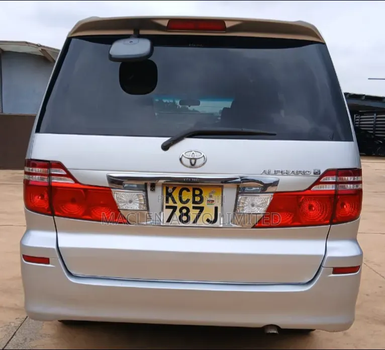 Toyota Alphard 2007 Silver