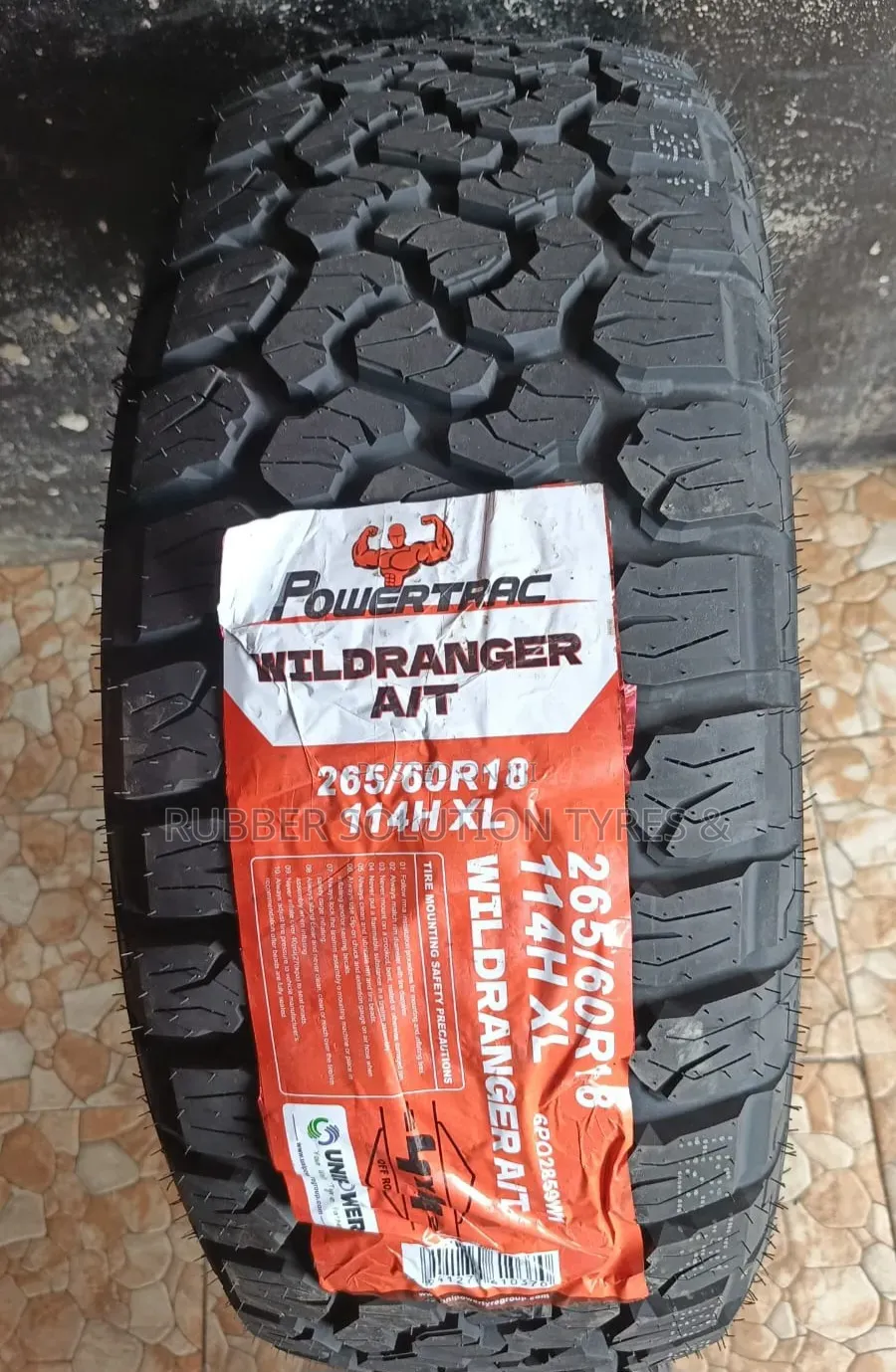 265 /60 R18 Powertrac Tyres 114h Xl Wildranger a/T All-Terrain