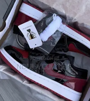 Jordan 1 Low Patent Bred