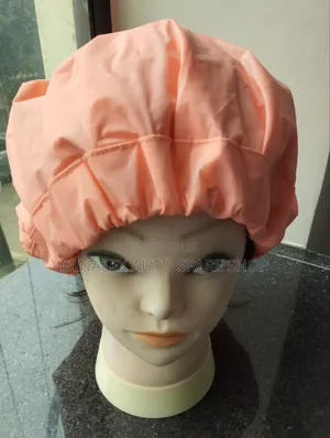 Peach Jumbo Shower Cap