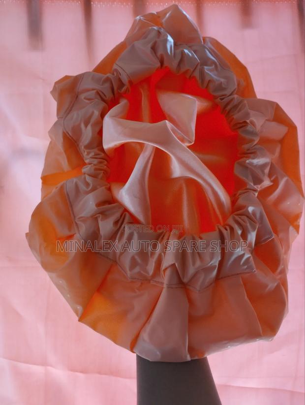 Peach Jumbo Shower Cap - thumbnail 4