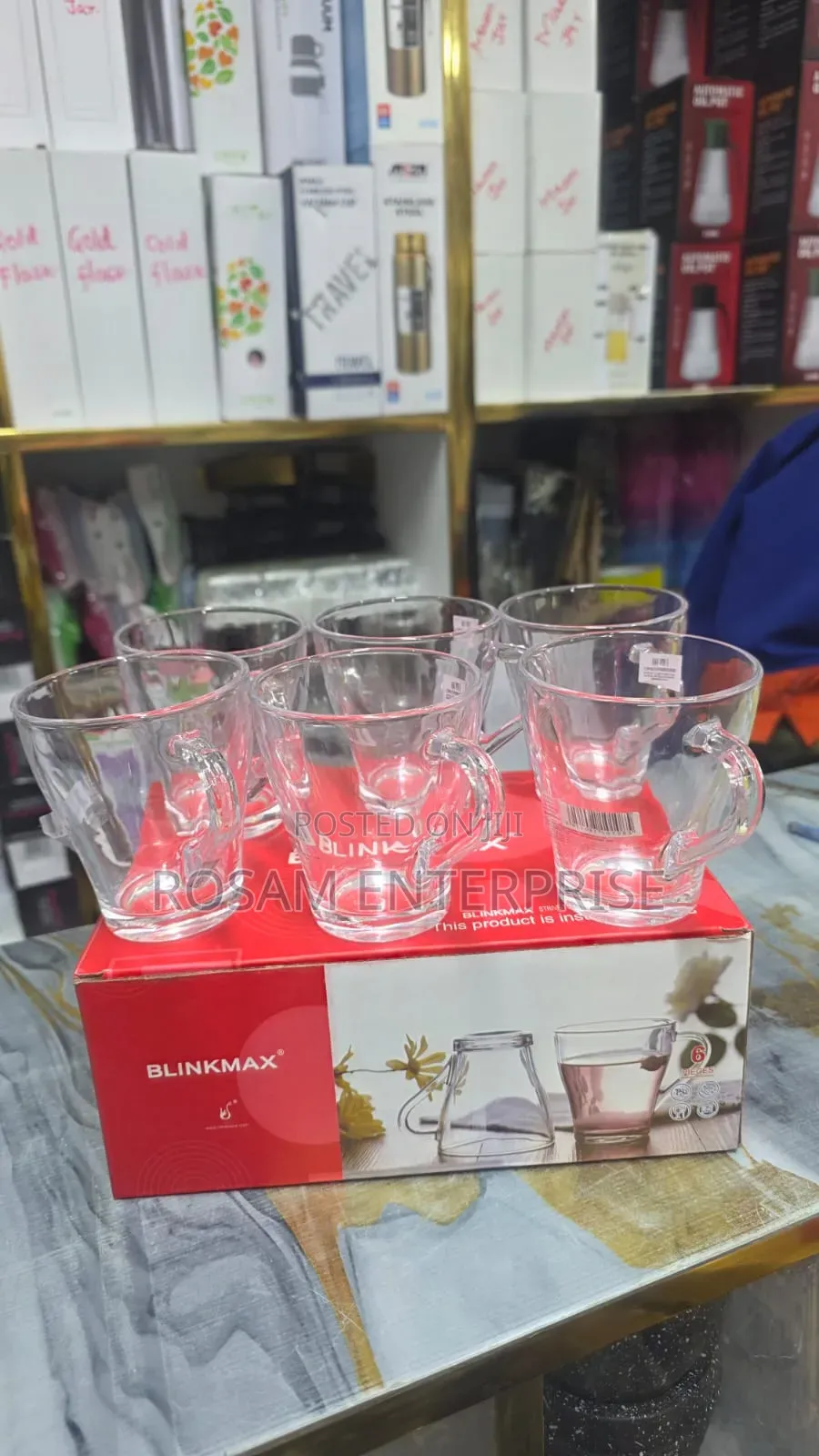 6pcs Glass Mug