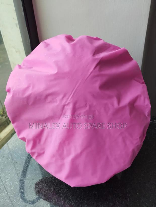 Pink Jumbo Shower Cap - thumbnail 4