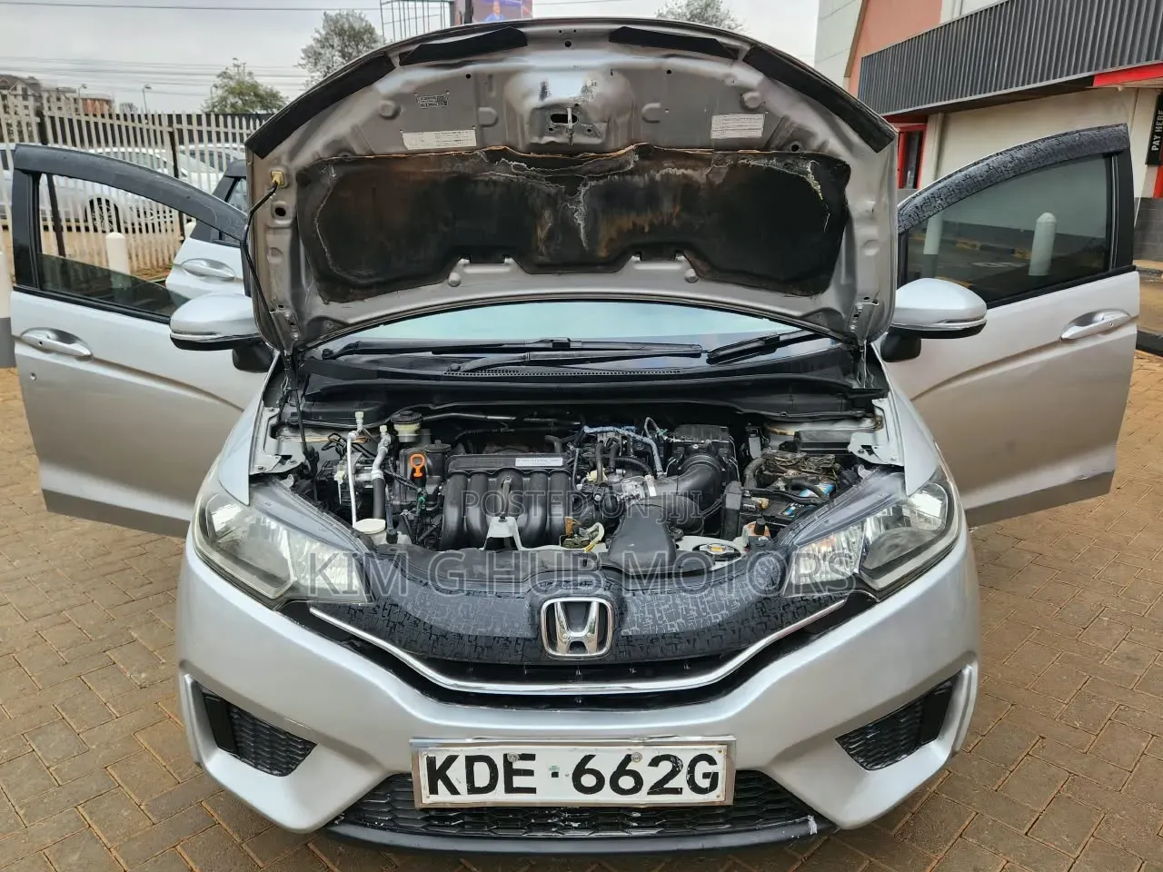 Honda Fit 2014 Silver