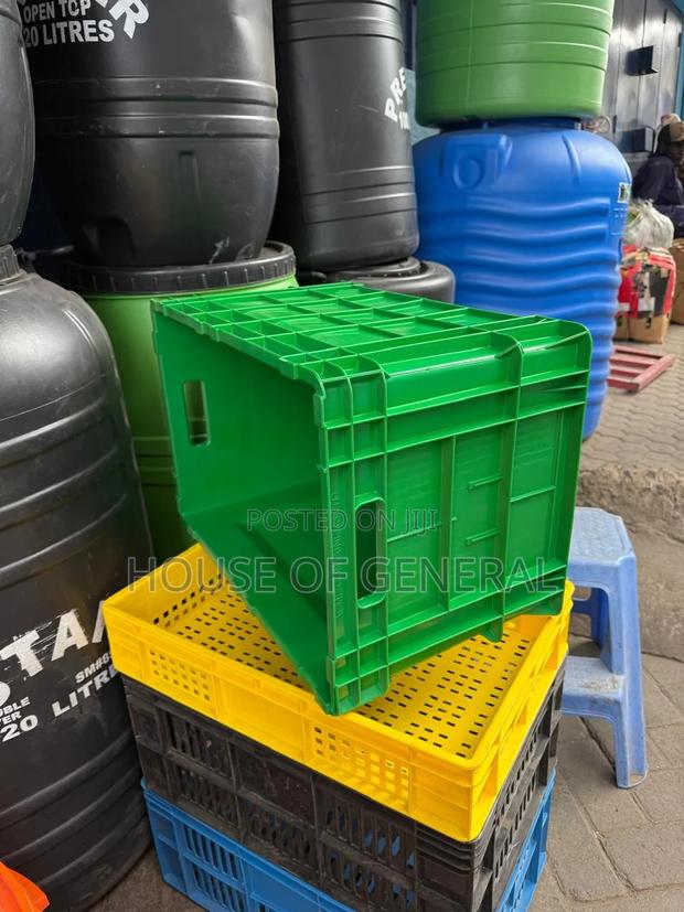 Strong Acme Closed Extra Large Plastic crates.good Quality Crates - main view