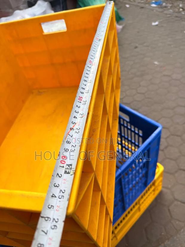 Strong Extra Large Plastic Bread crates.long Lasting Crates - thumbnail 2