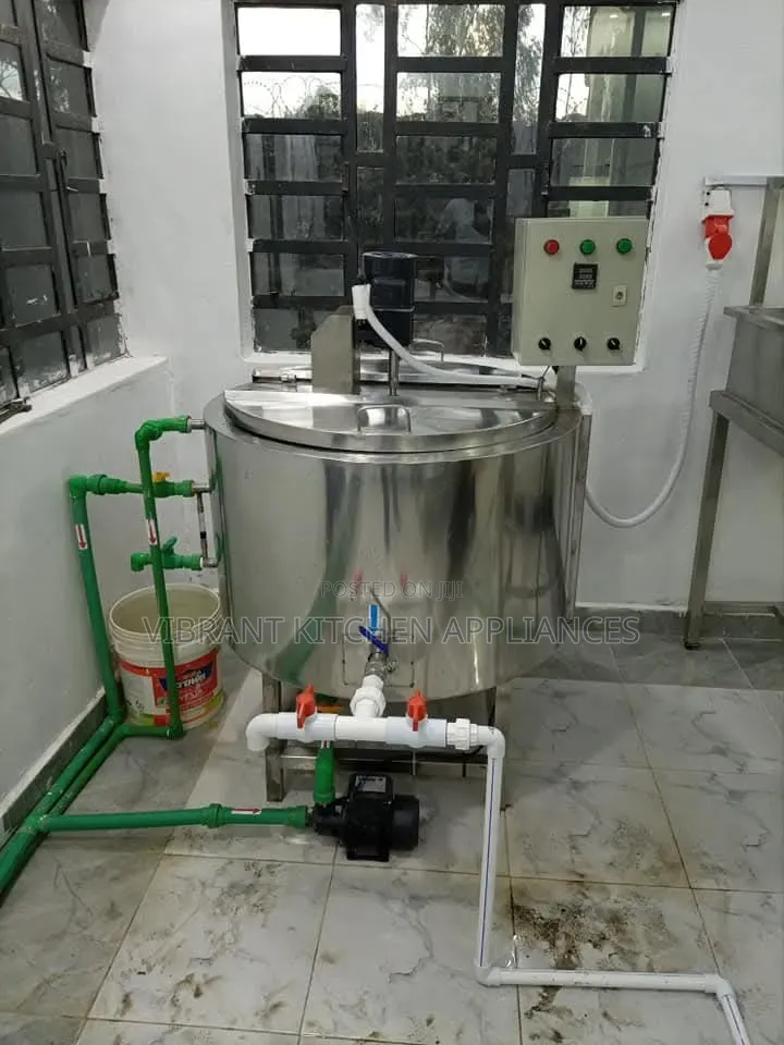 150-Litre Stainless Steel Electric Milk Pasteurizer