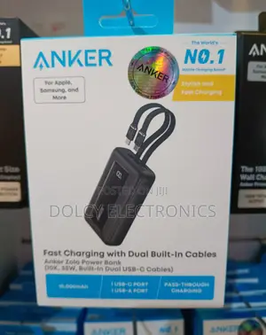 Anker Zolo Power Bank With 2 USB-C Cables