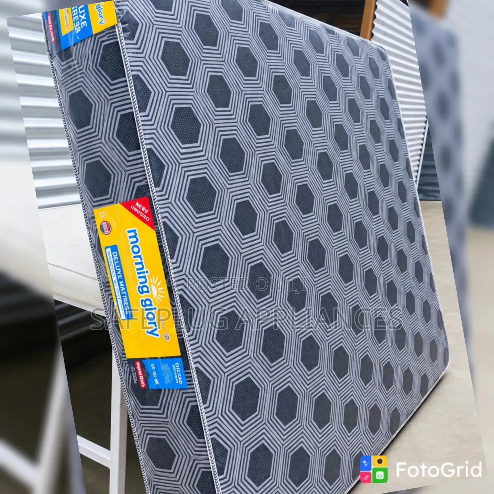 Morning Glory Superfoam 6×6 6-Inch Medium Density Mattress