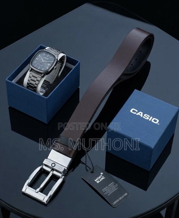 Executive Classic Watch and Belt Gift Set - thumbnail 2
