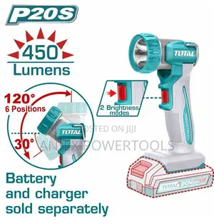 Total TWLI2058 Cordless Work Lamp 20V