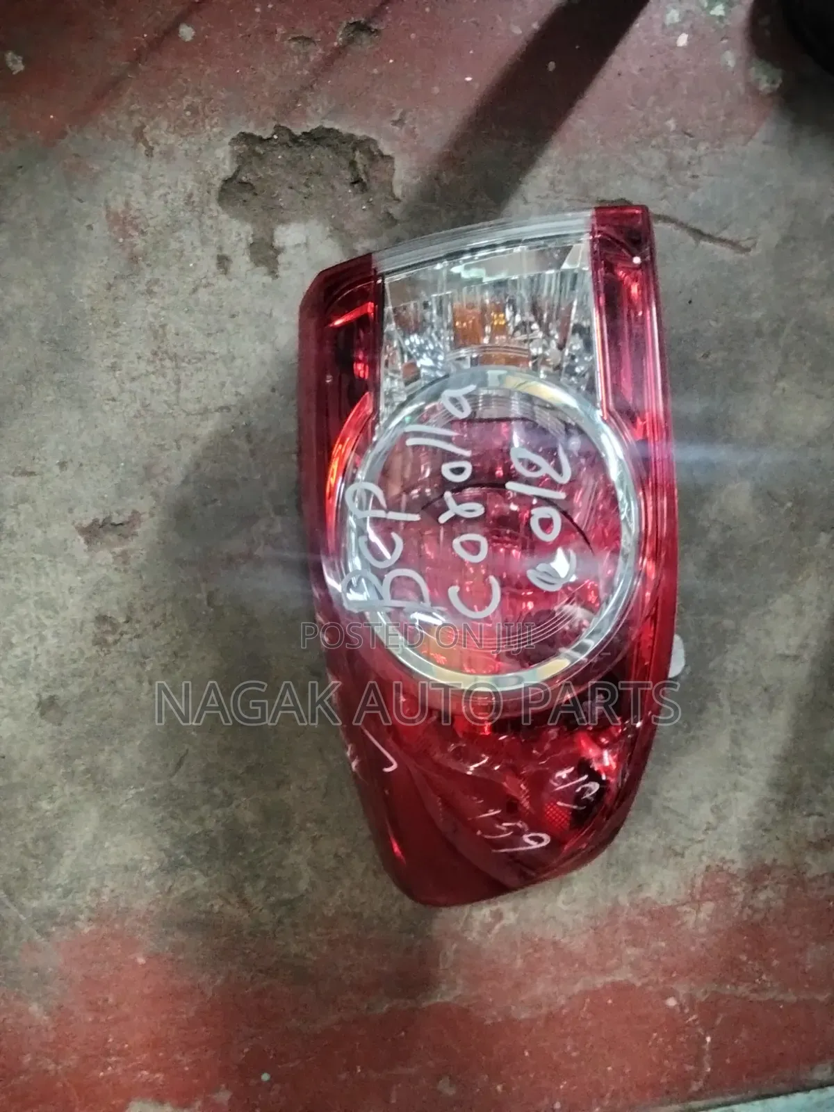 Corolla 2012 Taillight