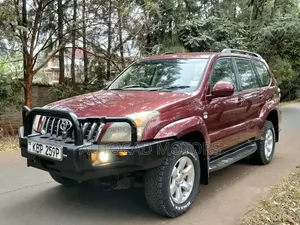 Toyota Land Cruiser Prado 2005 Maroon