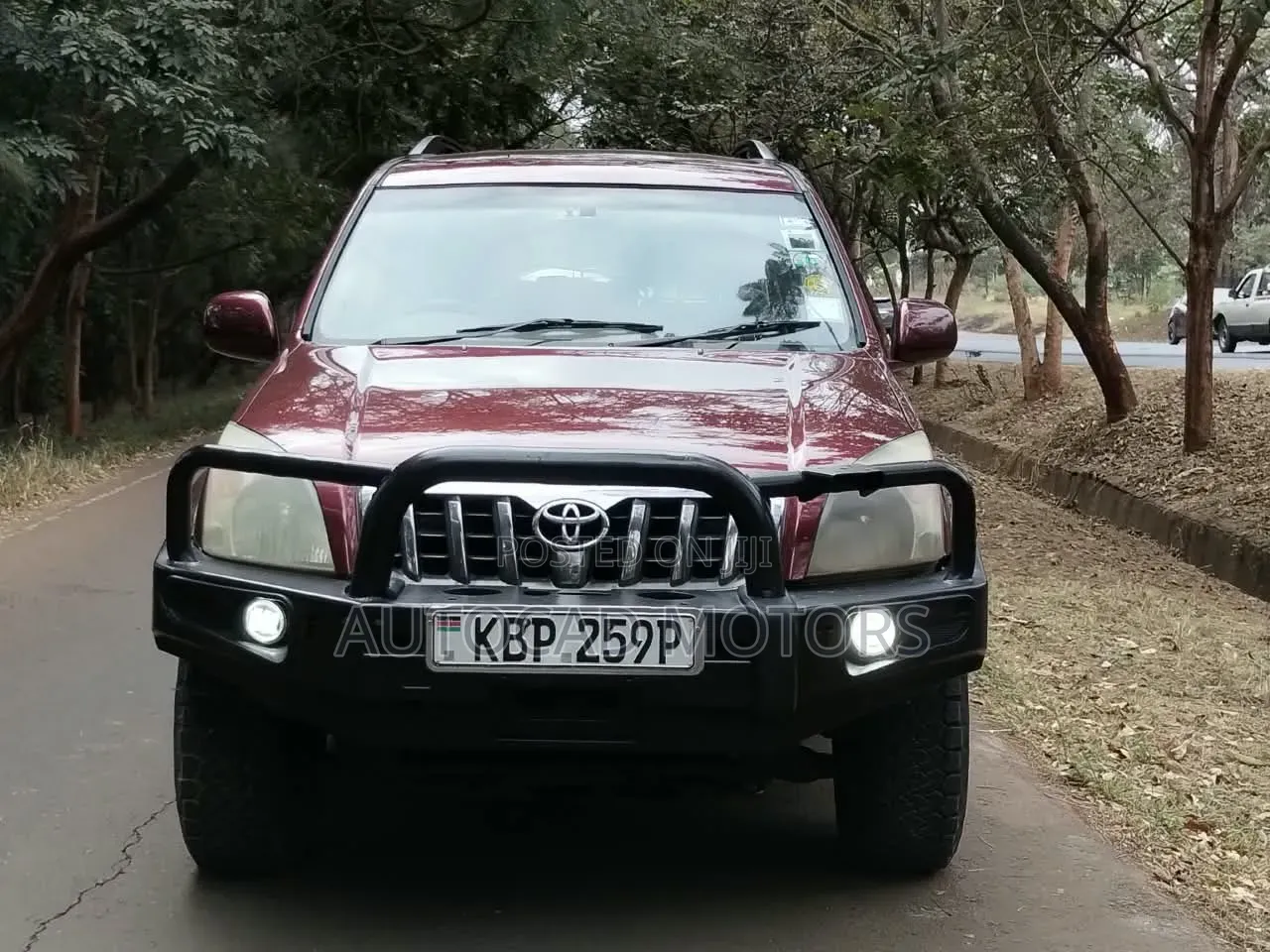 Toyota Land Cruiser Prado 2005 Maroon