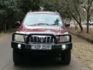 Toyota Land Cruiser Prado 2005 Maroon
