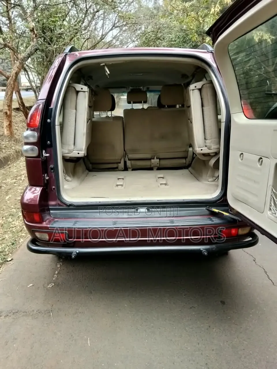 Toyota Land Cruiser Prado 2005 Maroon