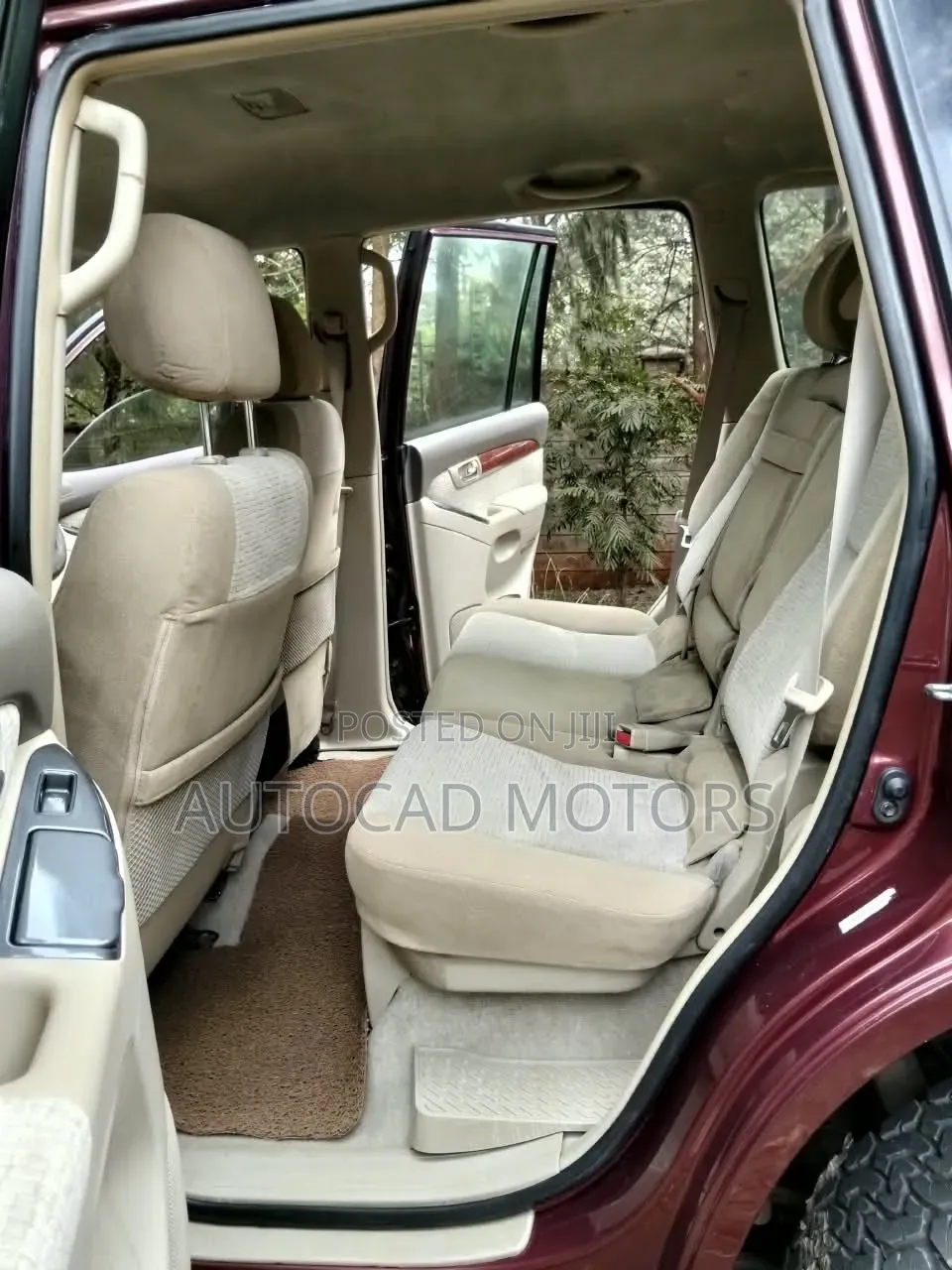 Toyota Land Cruiser Prado 2005 Maroon