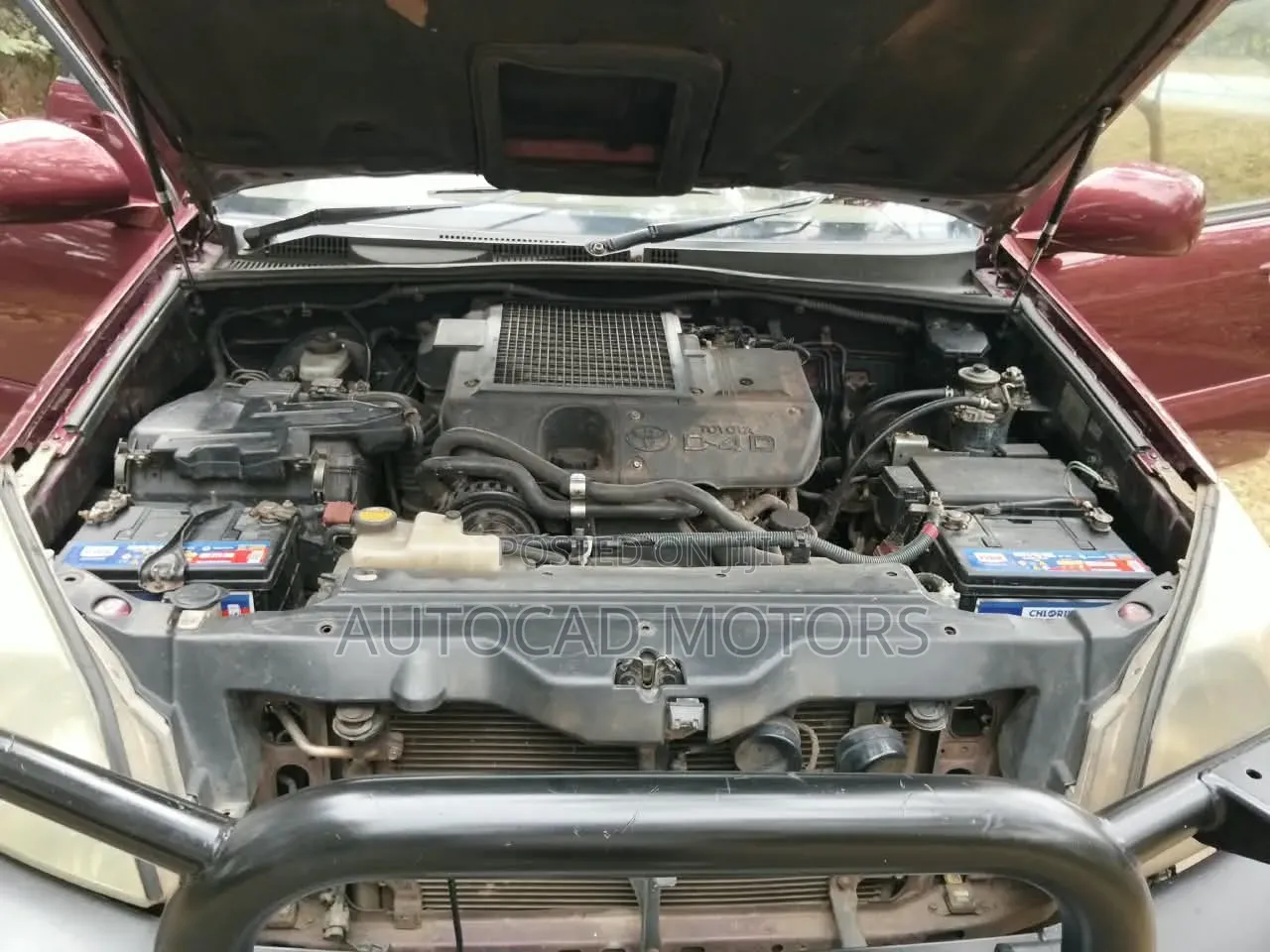 Toyota Land Cruiser Prado 2005 Maroon