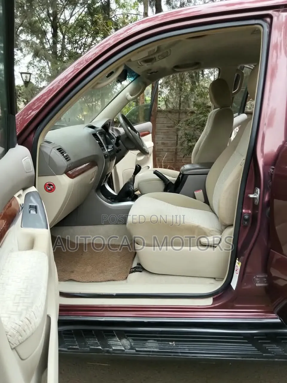 Toyota Land Cruiser Prado 2005 Maroon