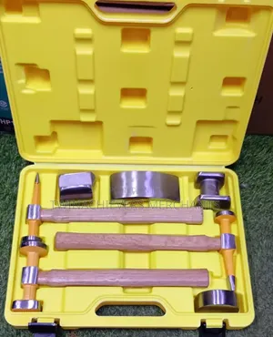 Panel Beating Hammer Set/7pcs Body Repair Hammer Dolly Set