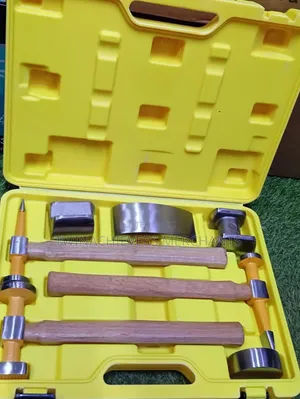Panel Beating Hammer Set/7pcs Body Repair Hammer Dolly Set