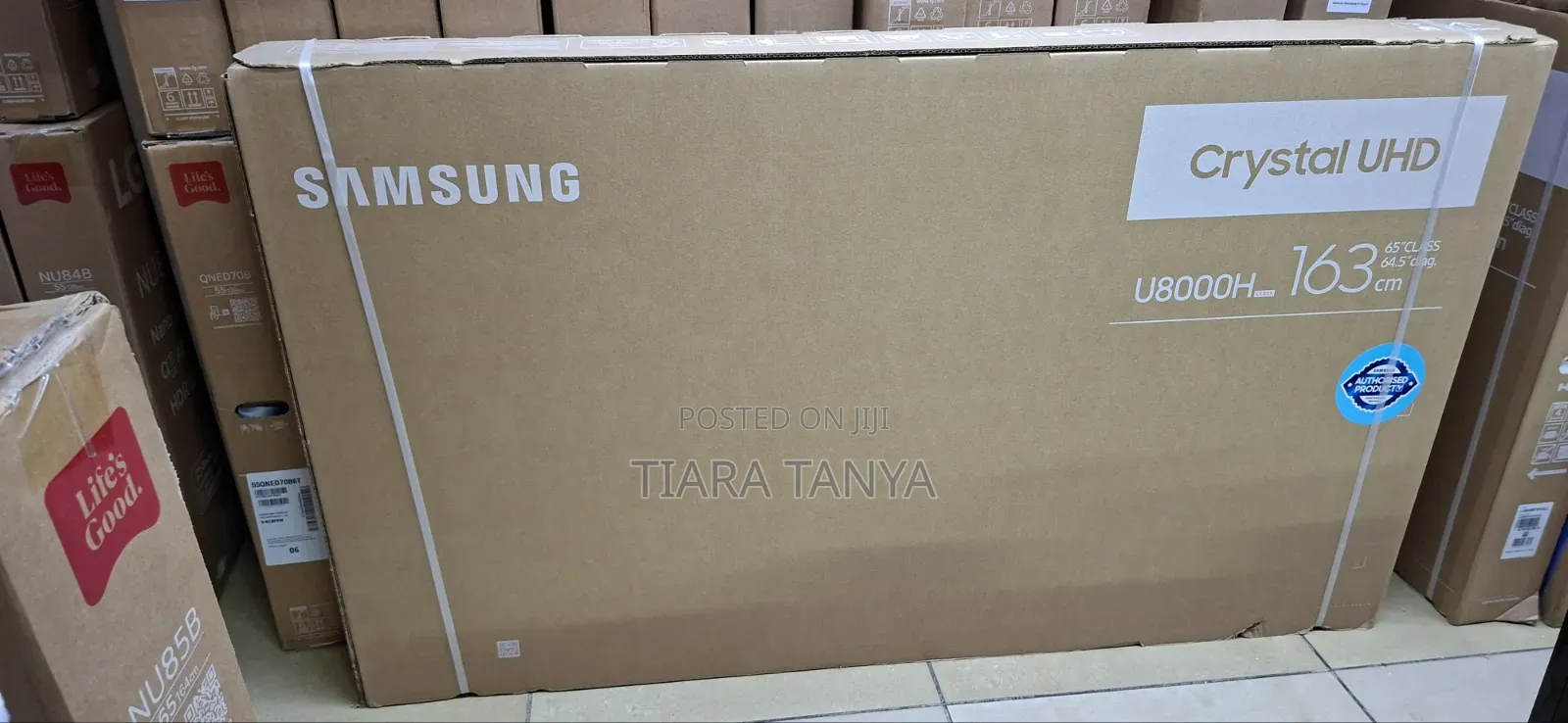 Samsung 65 Inch U8000HU Smart Vryd