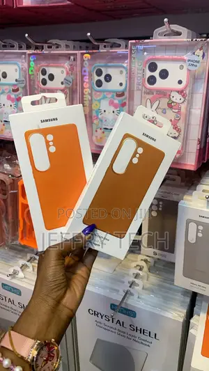 Orange and Brown Samsung Galaxy S26 Ultra Kindsuit Cases,