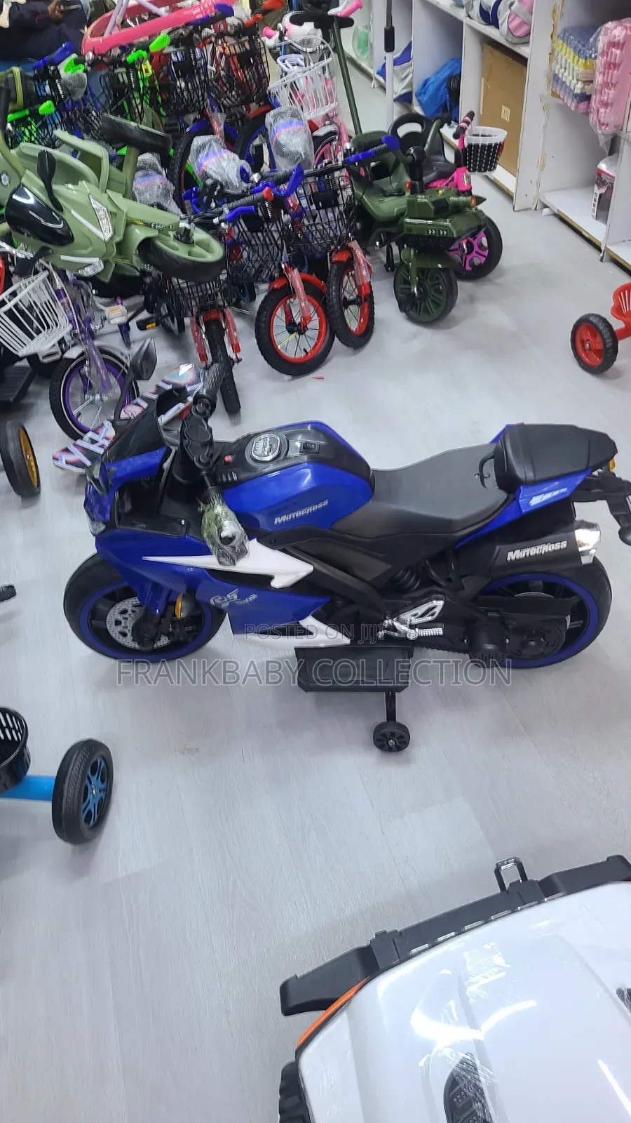 Kids Electric Motorcycle With Music Lights