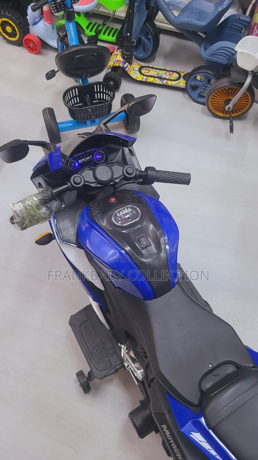 Kids Electric Motorcycle With Music Lights