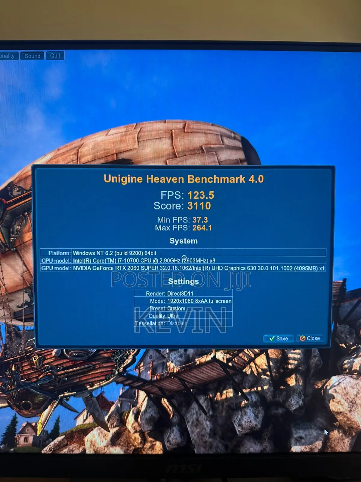 Desktop Computer 32GB Intel Core i7 HDD 1T