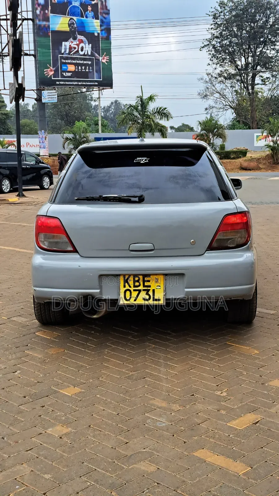 Subaru Impreza Type Euro 20 K 2001 Gray