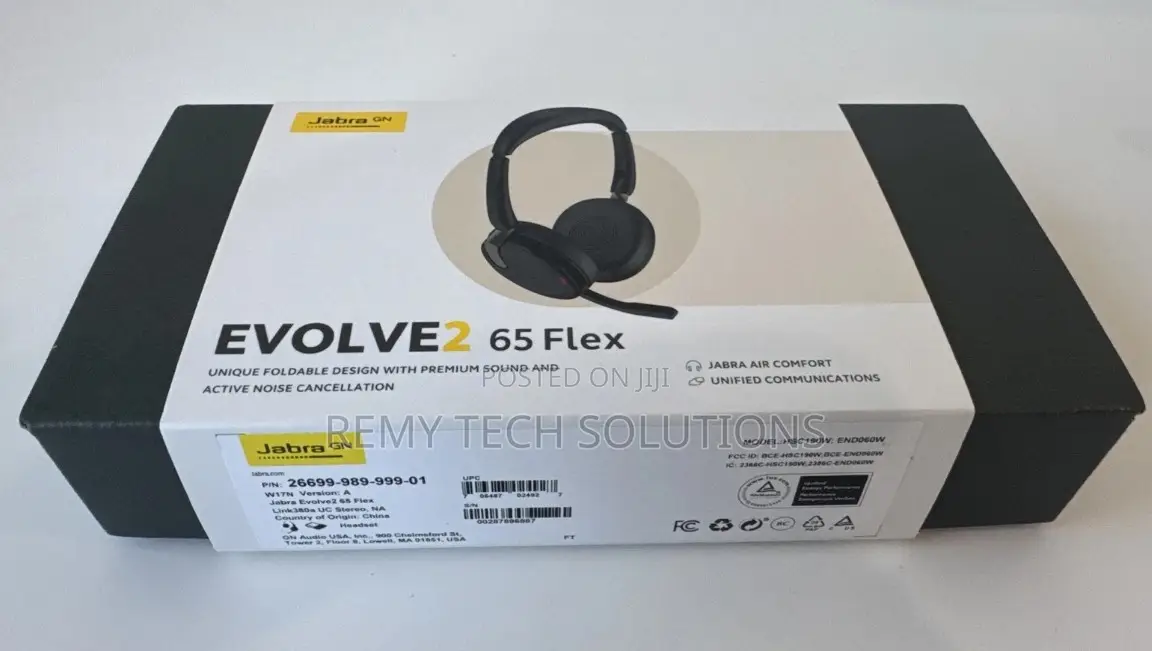 Jabra Evolve2 65 Flex Wireless Stereo Headset