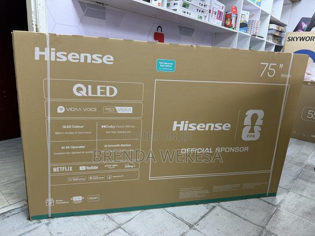 Hisense 75-Inch Qled Smart TV (75q6n)