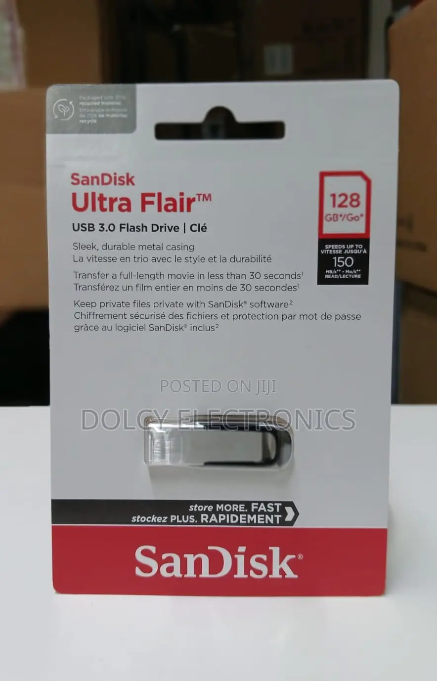 Sandisk Ultra Flair 128GB USB 3.0 Flash Drive