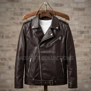Buckle Leather Jackets