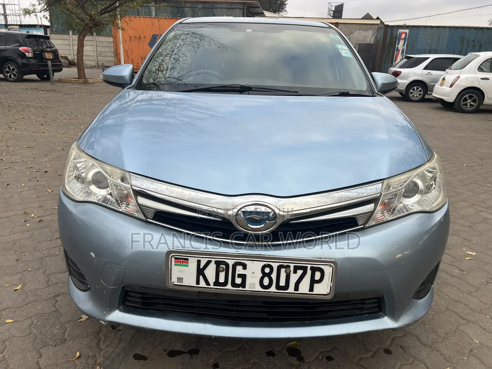 Toyota Corolla Fielder 2014 Blue