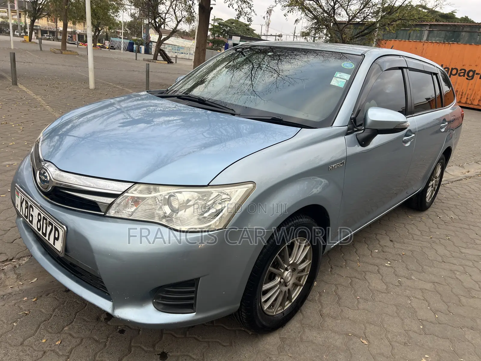 Toyota Corolla Fielder 2014 Blue