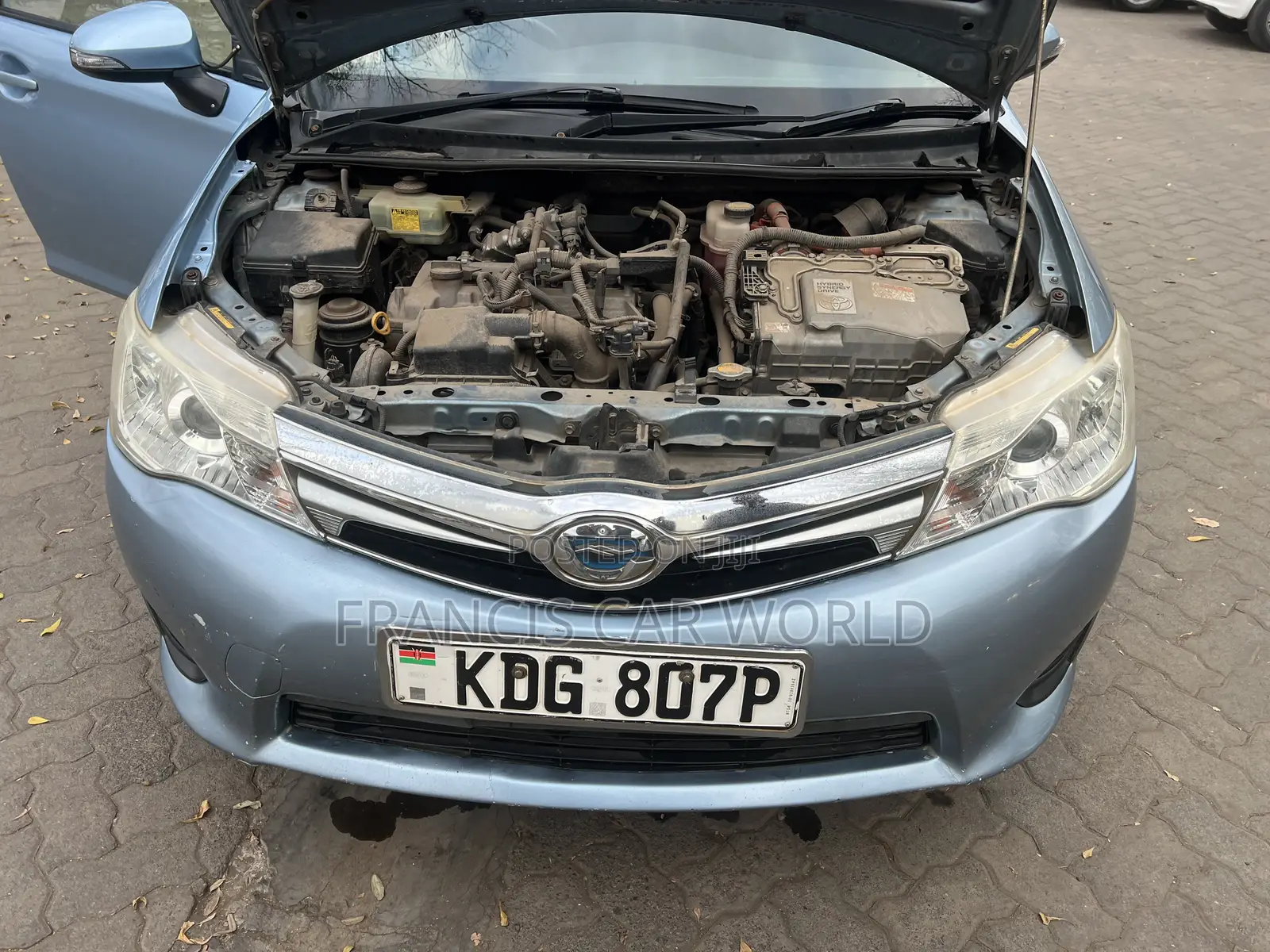 Toyota Corolla Fielder 2014 Blue