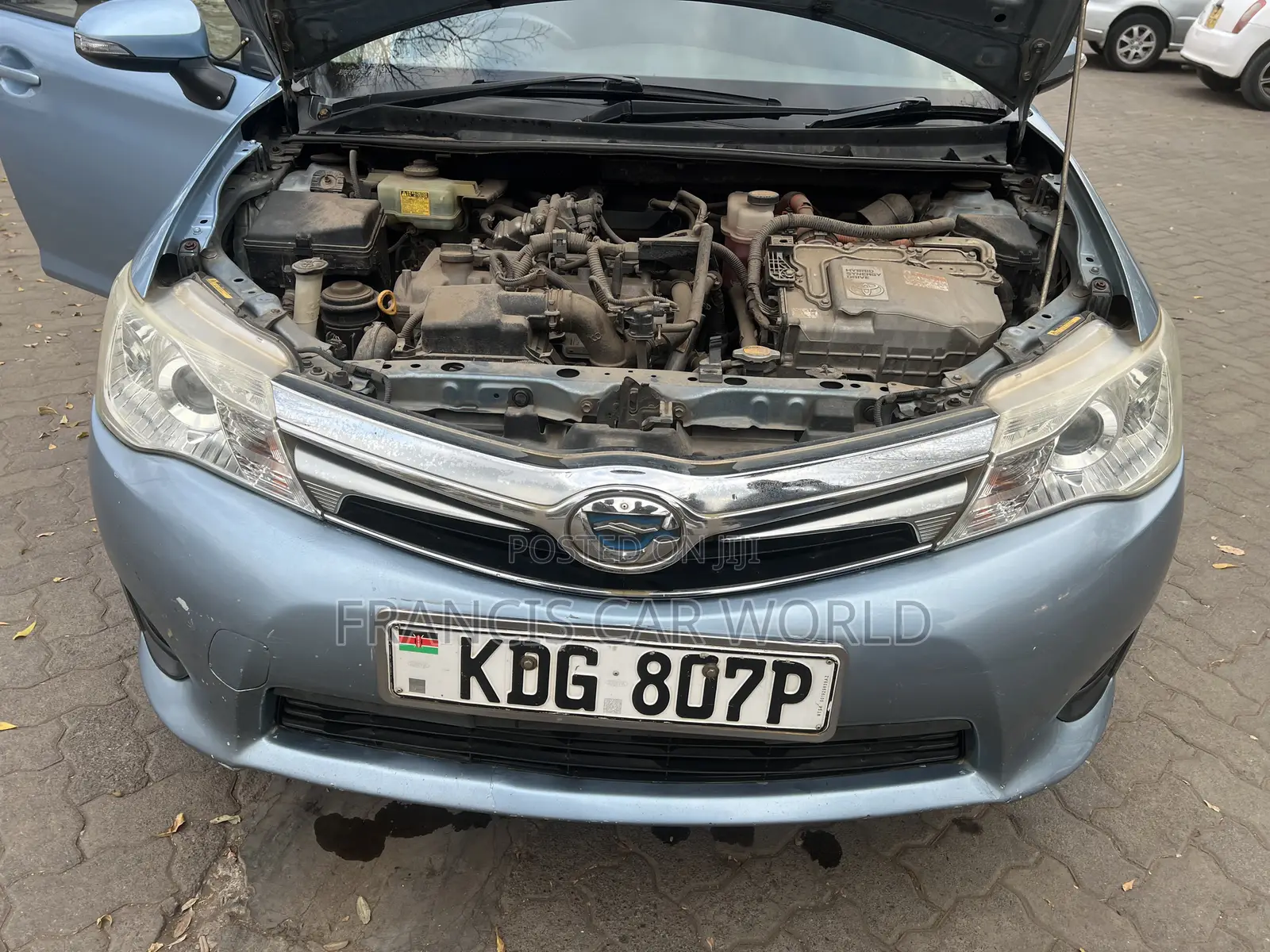 Toyota Corolla Fielder 2014 Blue