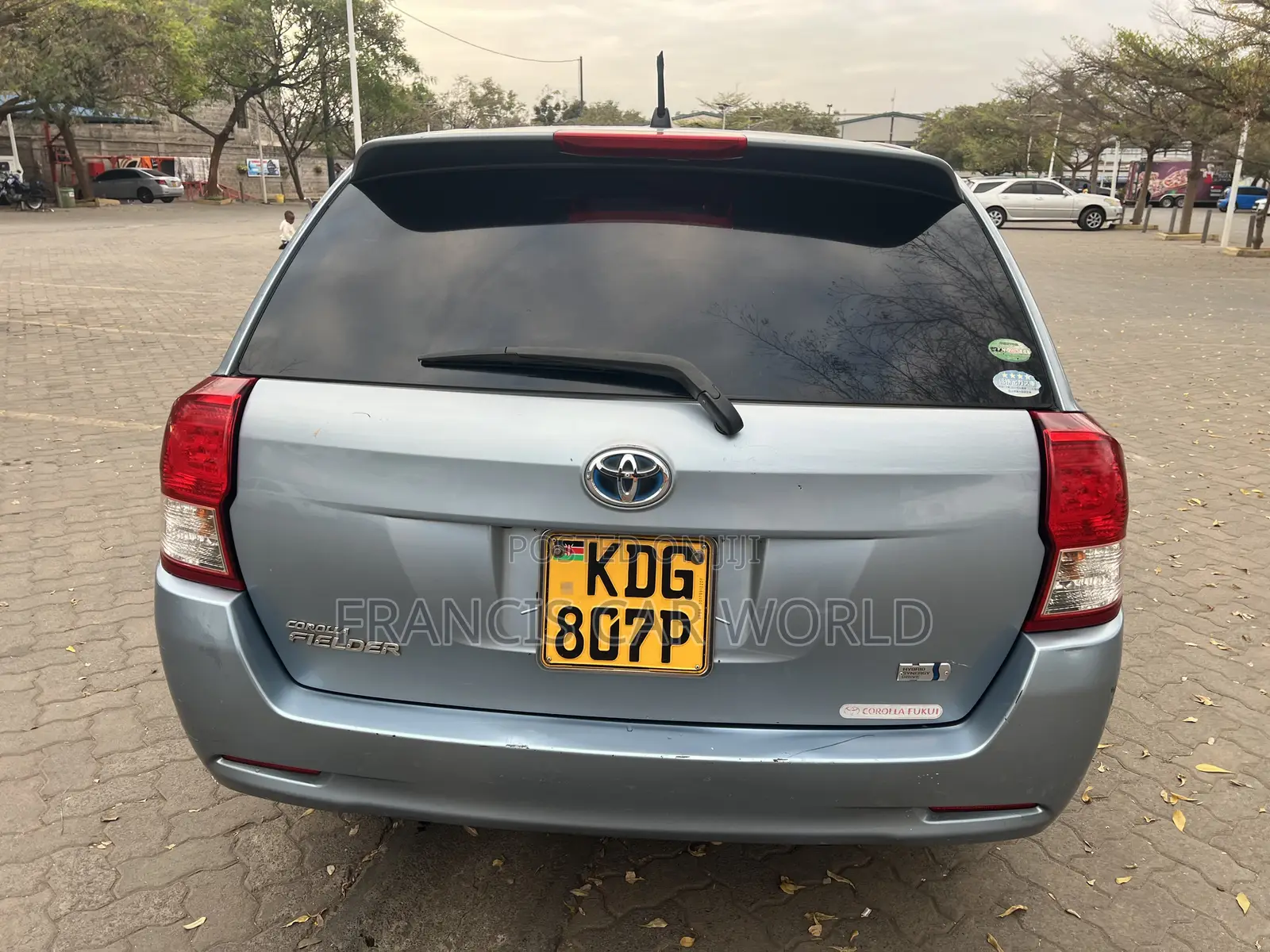 Toyota Corolla Fielder 2014 Blue
