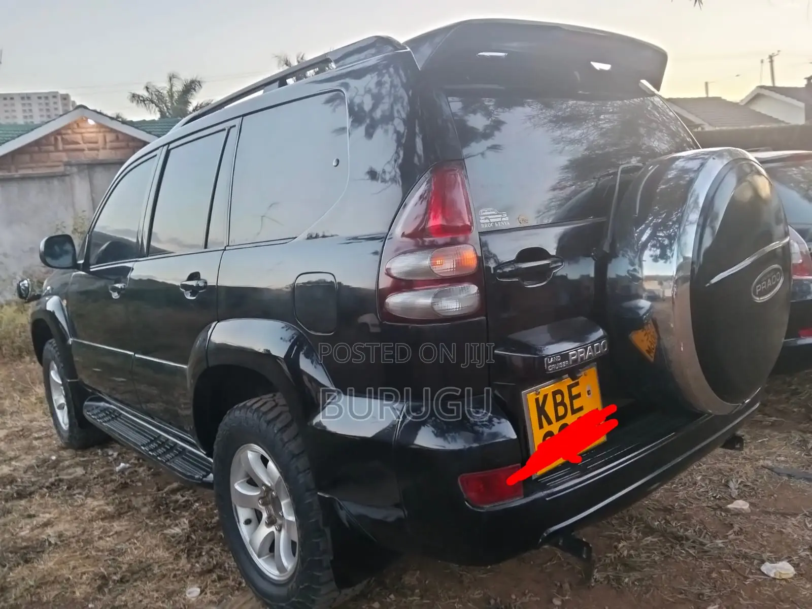 Toyota Land Cruiser Prado 2008 Black