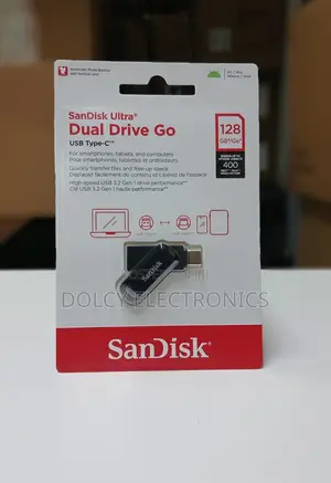 Sandisk Ultra Dual Drive Go USB Type C Flash Drive 128GB