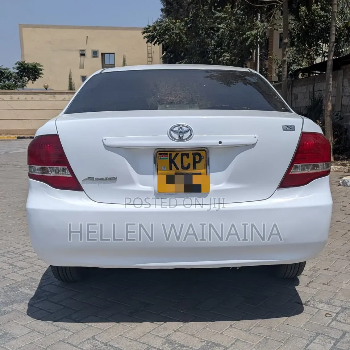 Toyota Axio 2011 White