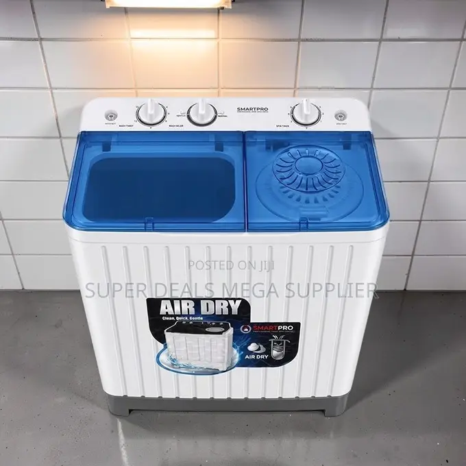 Twin Tub Semi Automatic Smartpro 10Kg Twin Tub Washing Machines