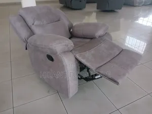 Luxury 1-Seater Fabric Recliner Sofa – Premium Comfort Chair